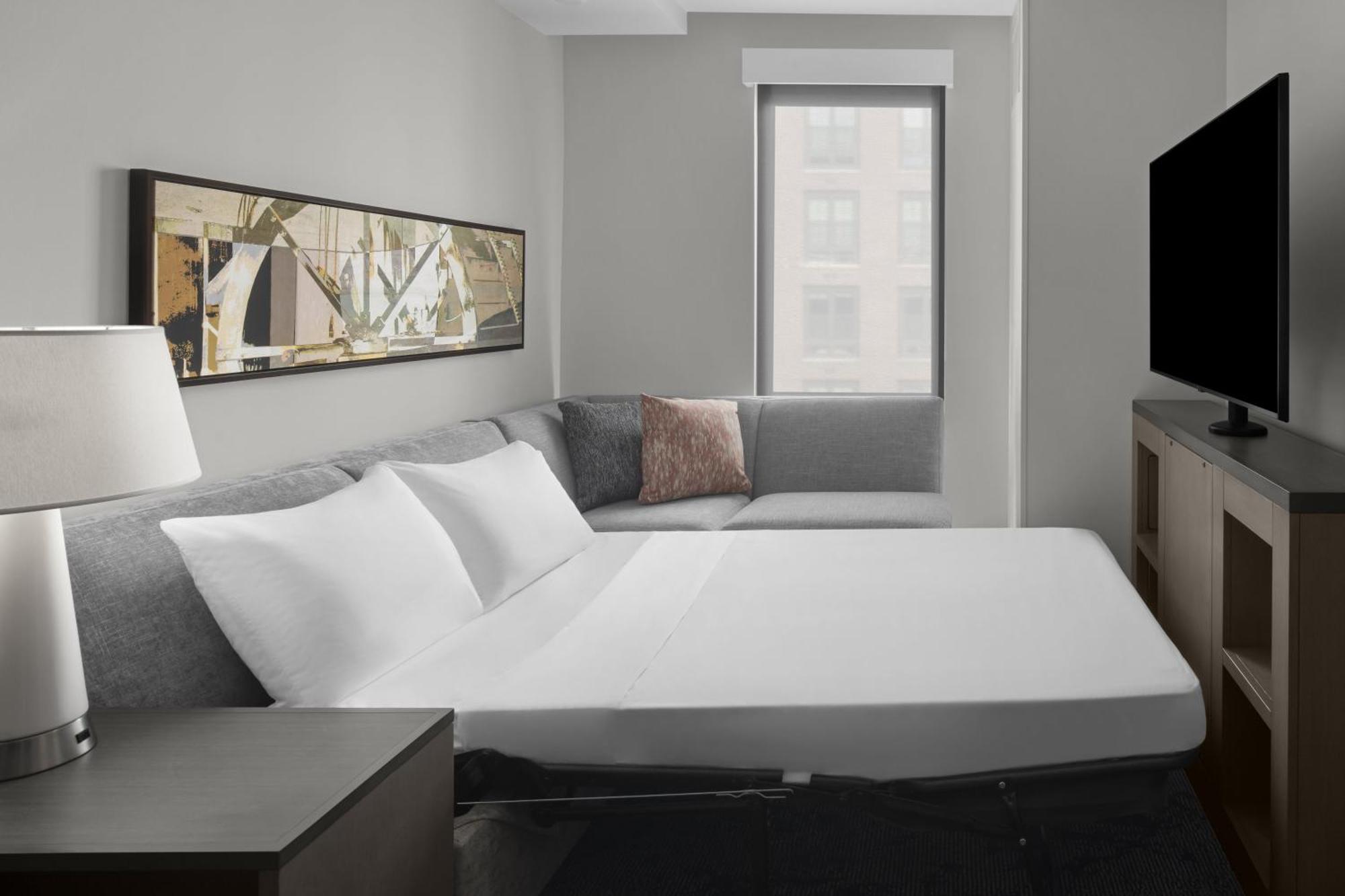 Отель Hyatt House Raleigh Downtown/Seaboard Station Номер фото