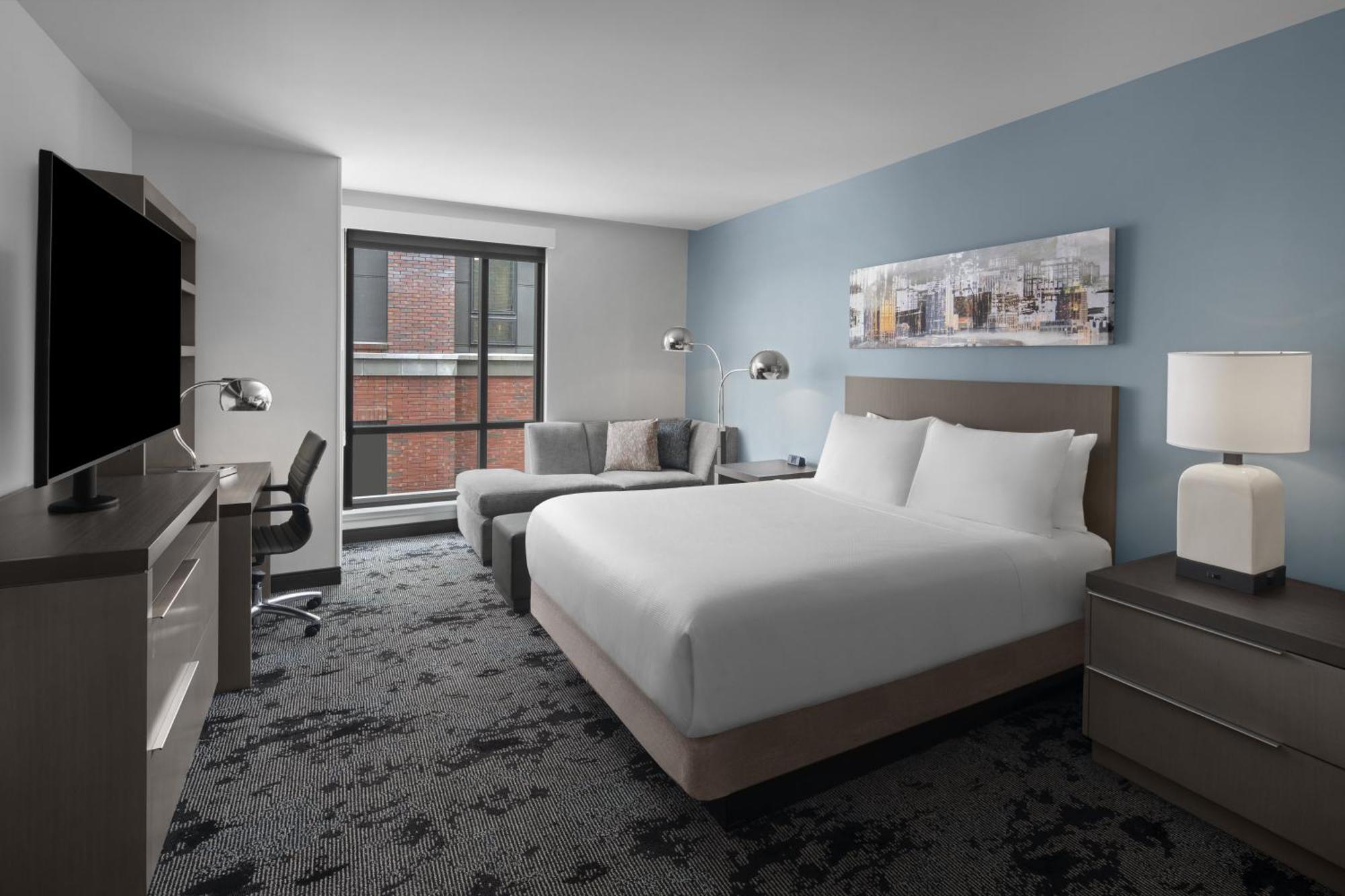 Отель Hyatt House Raleigh Downtown/Seaboard Station Номер фото