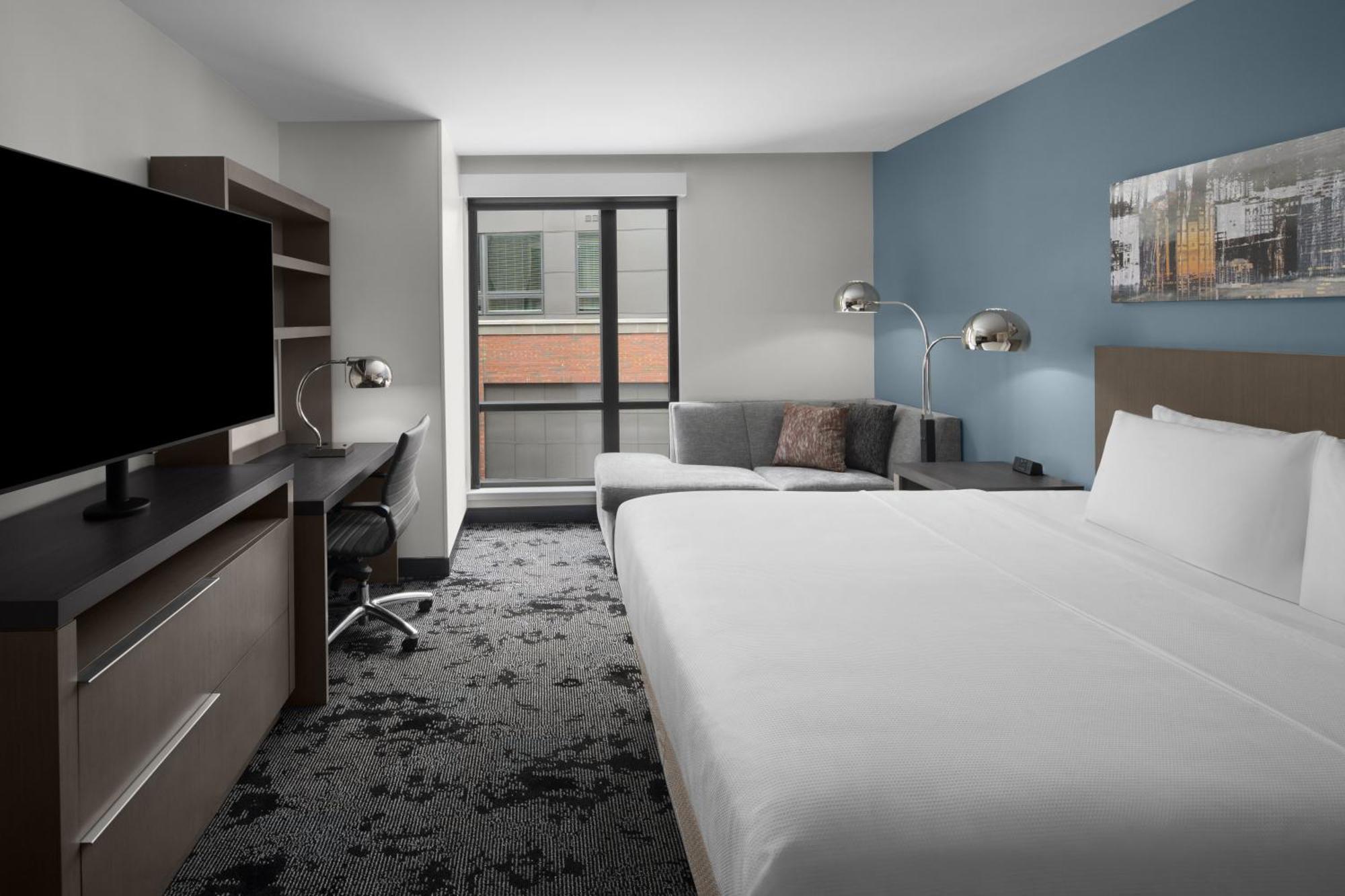 Отель Hyatt House Raleigh Downtown/Seaboard Station Номер фото